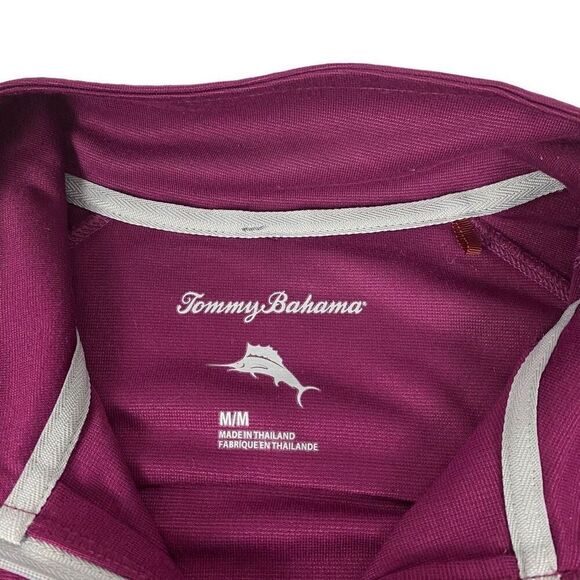Tommy Bahama Men's Firewall Performance Half-Zip size Medium - Picture 3 of 7